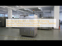 Εύρος πίεσης αερίου 0.4-0.6Mpa Μηχανή καθαρισμού PCB Διαδικασία καθαρισμού Ο καθαρισμός εξασφαλίζει αποτελέσματα καθαρισμού για γραμμές συναρμολόγησης ηλεκτρονικών