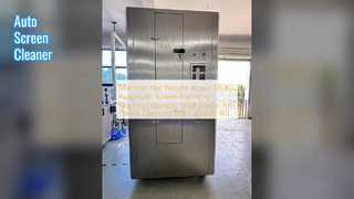 550KG Screen Cleaner Αυτόματος καθαρισμός και στέγνωμα