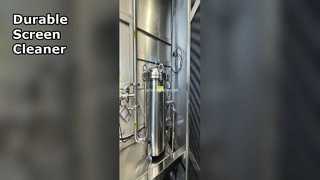 Automatic Screen Cleaner Ανθεκτικό πλαίσιο από ανοξείδωτο χάλυβα