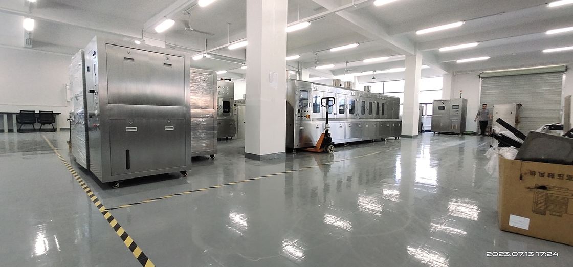 1000L/min Μηχανή καθαρισμού με στίγμα με 360° διπλή πλευρική ράβδο ψεκασμού περιστρεφόμενο ισοβαρικό ψεκασμό καθαρισμού ξηρό χρόνο 3~5min