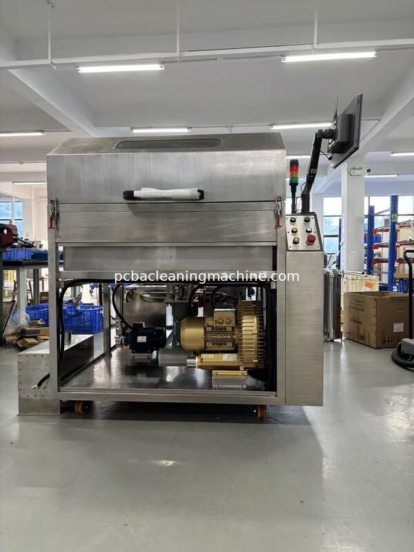 Επίπεδο θορύβου Λιγότερο από 75 DB SME 5200 Μηχανή καθαρισμού παλέτας χρησιμοποιείται για τον καθαρισμό των σκόνης ρεύματος σε κύμα συγκόλλησης φούρνου παλέτες κορδόνια αλυσίδες γροθιάς δίχτυα reflow ψυγεία φούρνου και φίλτρα ξήρανση θερμού αέρα