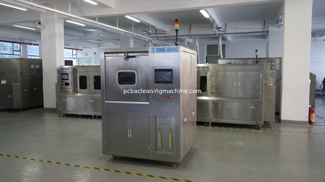Εύρος πίεσης αερίου 0.4-0.6Mpa Μηχανή καθαρισμού PCB Διαδικασία καθαρισμού Ο καθαρισμός εξασφαλίζει αποτελέσματα καθαρισμού για γραμμές συναρμολόγησης ηλεκτρονικών