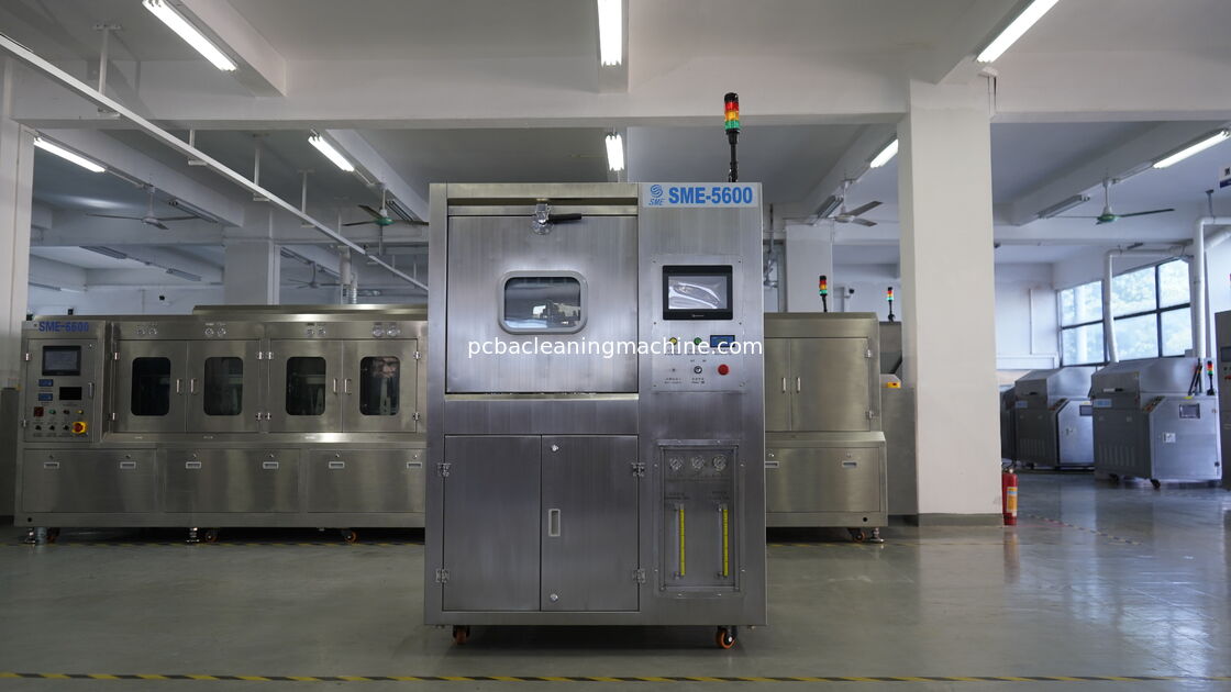 Εύρος πίεσης αερίου 0.4-0.6Mpa Μηχανή καθαρισμού PCB Διαδικασία καθαρισμού Ο καθαρισμός εξασφαλίζει αποτελέσματα καθαρισμού για γραμμές συναρμολόγησης ηλεκτρονικών