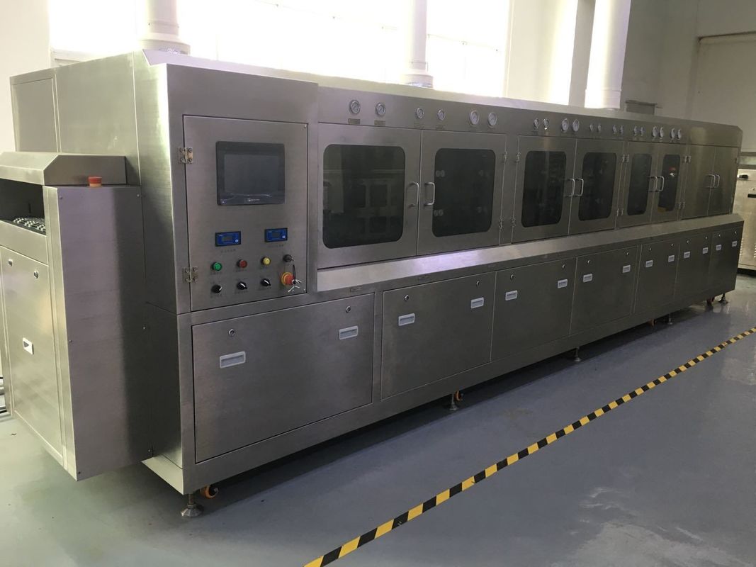 Sus304 Semiconductor pacakging flux χημικό πλυντήριο δίχτυ πλάτους 600mm για εξαρτήματα IGBT, IPM και LEADFRAME