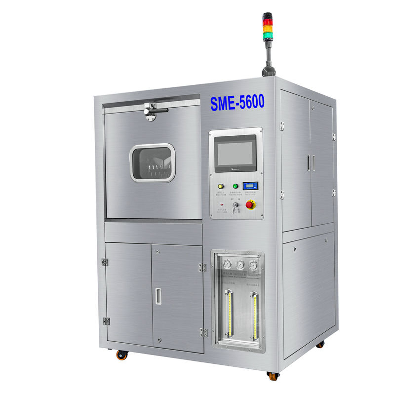 καθαρίζοντας μηχανή ροής 560*610mm σε μη απευθείας σύνδεση PCBA με 2 στρώματα που καθαρίζει το καλάθι και την έγκριση CE