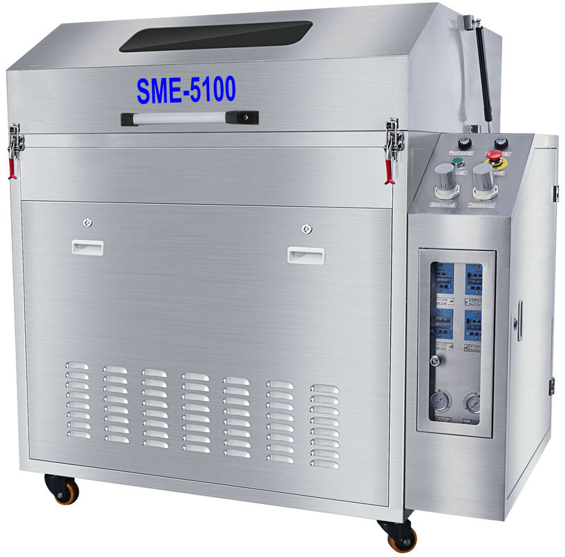 ΜΜΕ-5100 διπλός-σταθμός 1000mm διάμετρος γύρω από καλαθιών την πνευματική καθαρίζοντας μηχανή παλετών φούρνων κυμάτων Smt συγκολλώντας