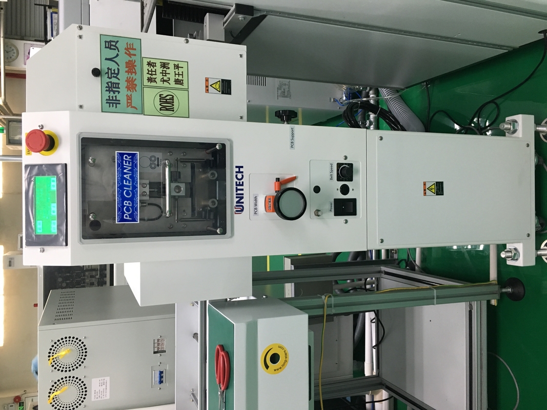 Λευκό χρώμα 300mm PCB καθαρό αντιστατικό κόλλημα χαρτί ρολό PCB Inline επιφάνειας καθαρισμού μηχανή ρολό χαρτί