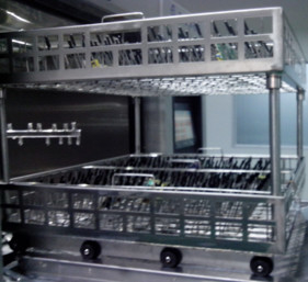560*610mm Pcba αυτόματο καθαρίζοντας καλάθι πλυσίματος στρώματος μηχανών διπλό με για το ποσό και το πολλαπλάσιο
